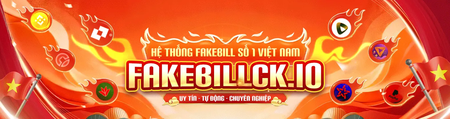 Cảnh báo Bill Fake chuyển khoản giả